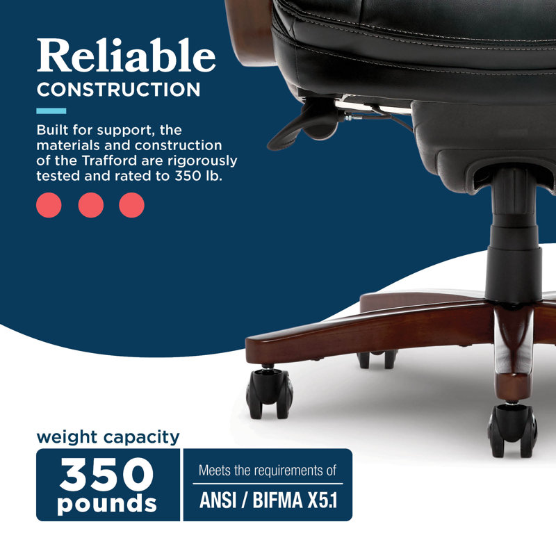 La-Z-Boy Big and Tall Trafford Executive Office Chair with